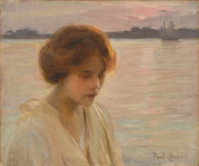 Paul Émile Chabas - 115, Signora al mare